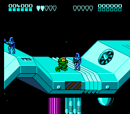 Battletoads/Double Dragon gameplay screenshot